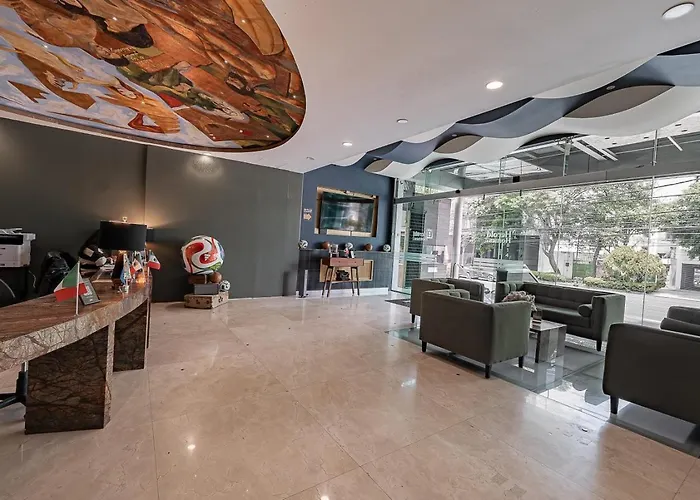 The Striped Loft Modern Elegance-centric Location Apartment Mexico City